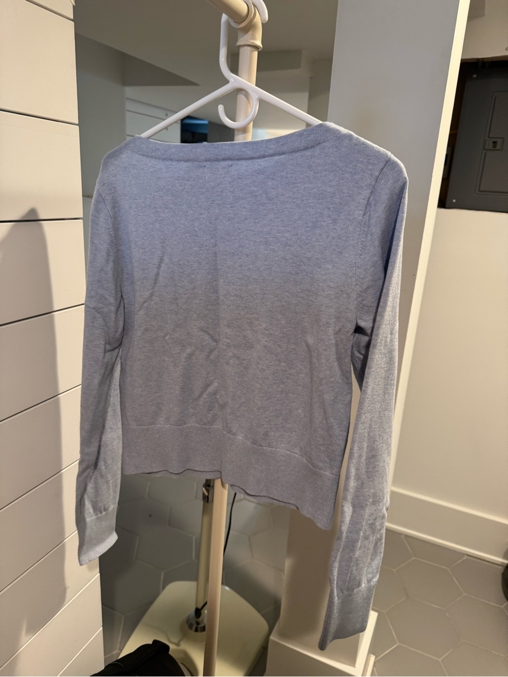 Polo by Ralph Lauren Light Blue Boat Neck Sweater - Picture 3 of 3